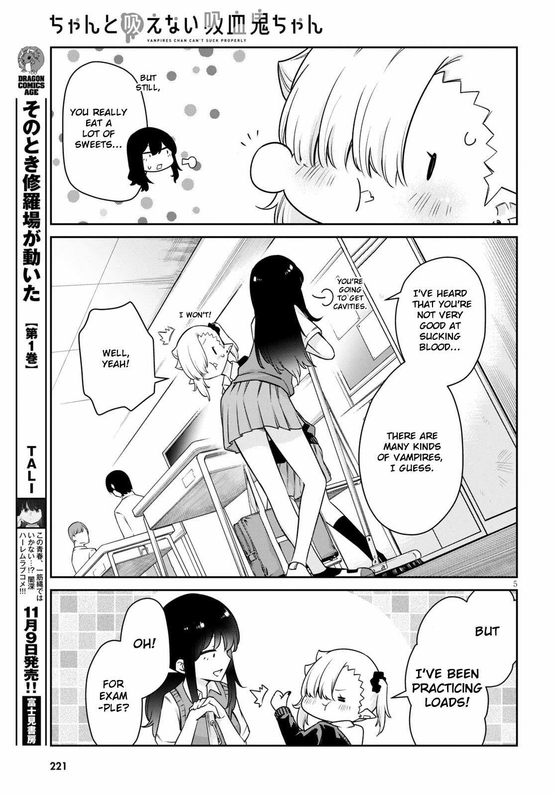Vampire-chan Can't Suck Properly Chapter 11 page 6 - Chapter 11: Vampire-chan and kusunoki-san