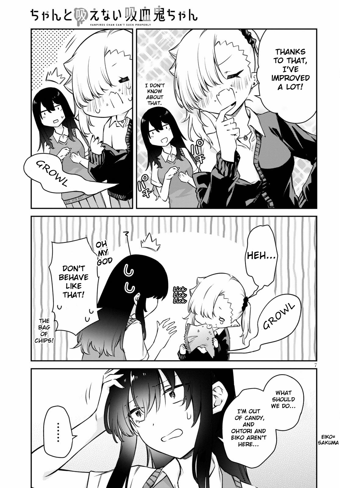 Vampire-chan Can't Suck Properly Chapter 11 page 8 - Chapter 11: Vampire-chan and kusunoki-san
