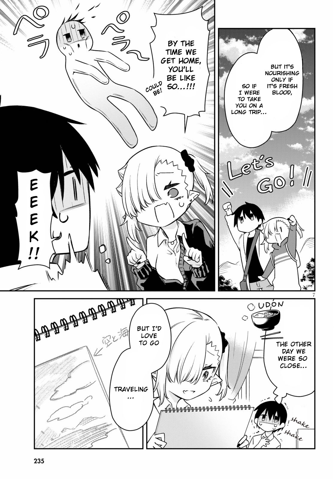 Vampire-chan Can't Suck Properly Chapter 12 page 7 - Chapter 12: Vampire Girl's Vacation?
