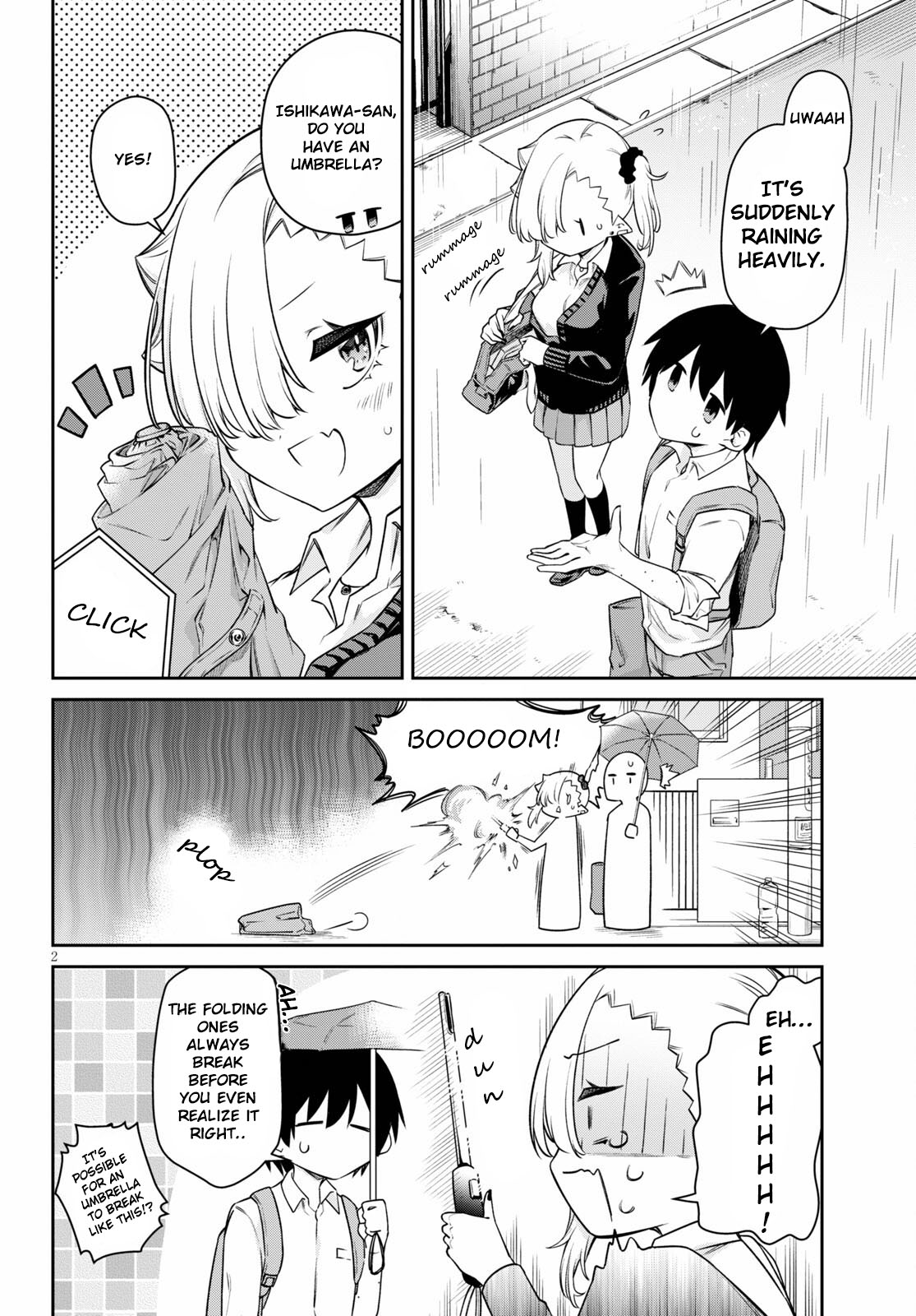 Vampire-chan Can't Suck Properly Chapter 13 page 2 - Chapter 13: Vampires and rainfall
