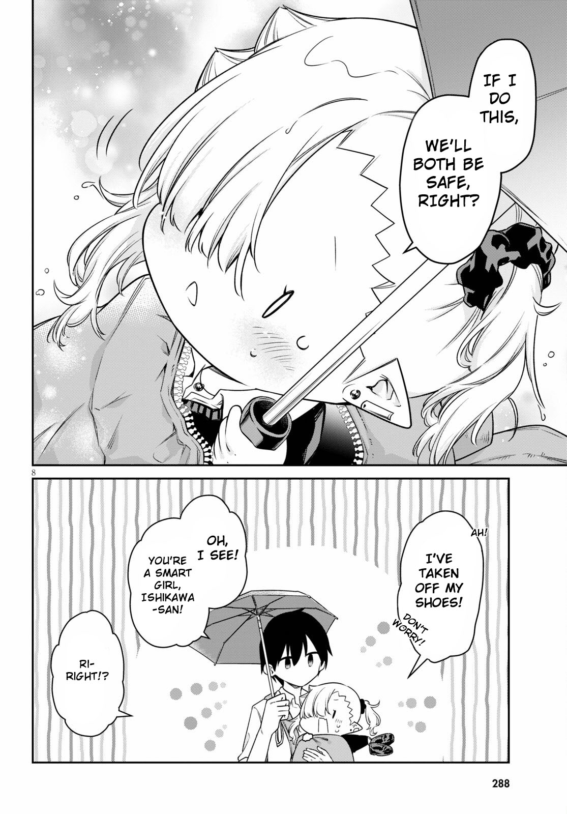 Vampire-chan Can't Suck Properly Chapter 13 page 8 - Chapter 13: Vampires and rainfall
