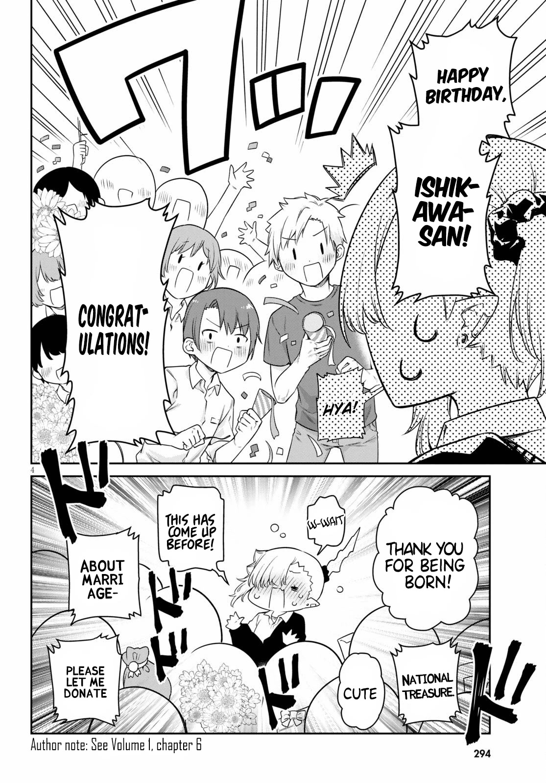 Vampire-chan Can't Suck Properly Chapter 14 page 4 - Chapter 14: Vampire Girl's Birthday
