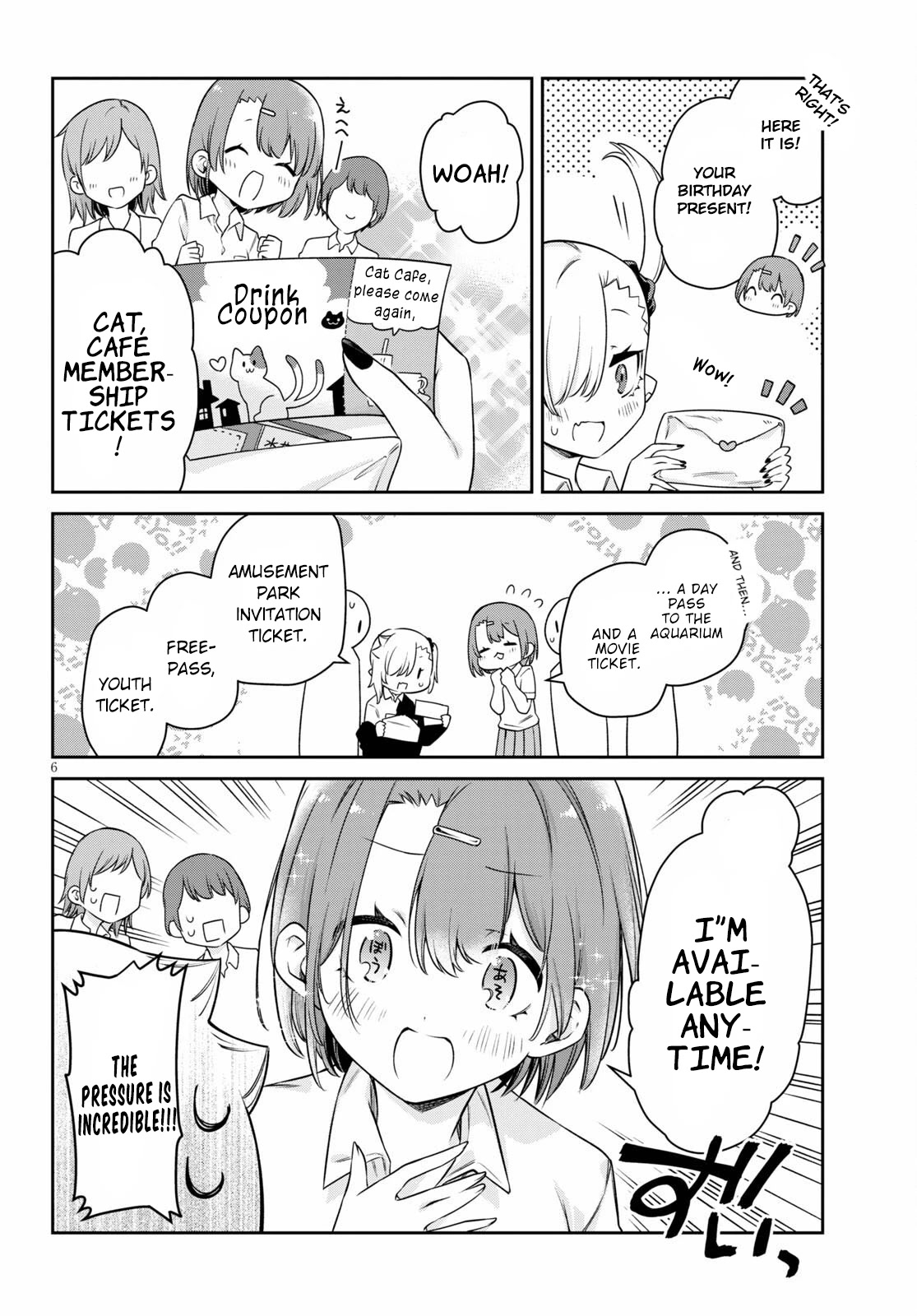 Vampire-chan Can't Suck Properly Chapter 14 page 6 - Chapter 14: Vampire Girl's Birthday
