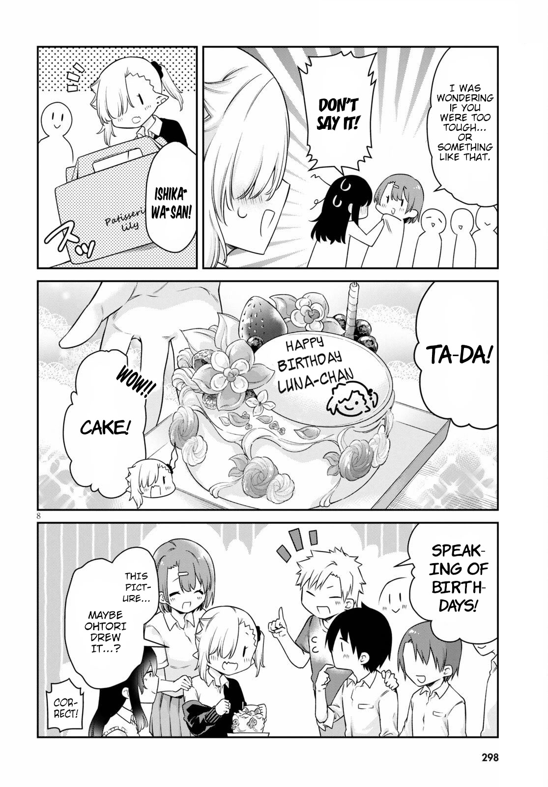 Vampire-chan Can't Suck Properly Chapter 14 page 8 - Chapter 14: Vampire Girl's Birthday