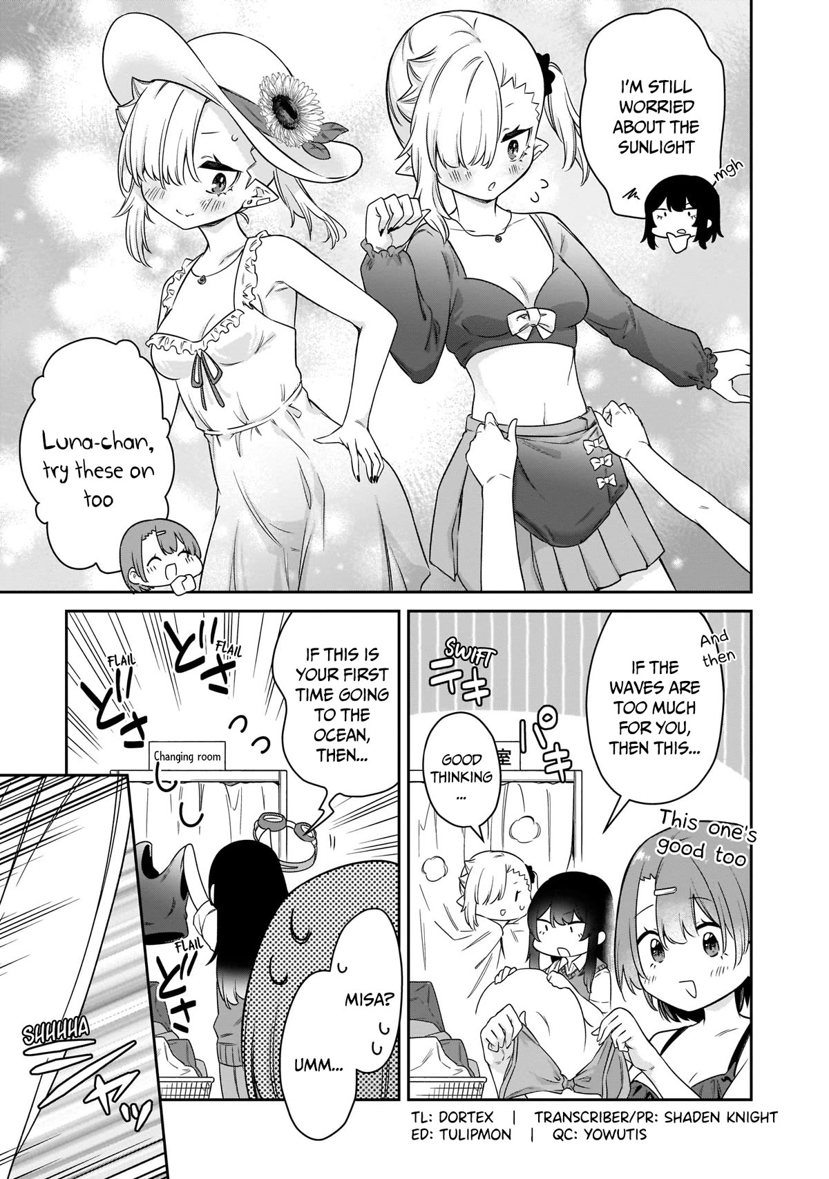 Vampire-chan Can't Suck Properly Chapter 16 page 4 - Chapter 16: Vampire-chan and swimsuits