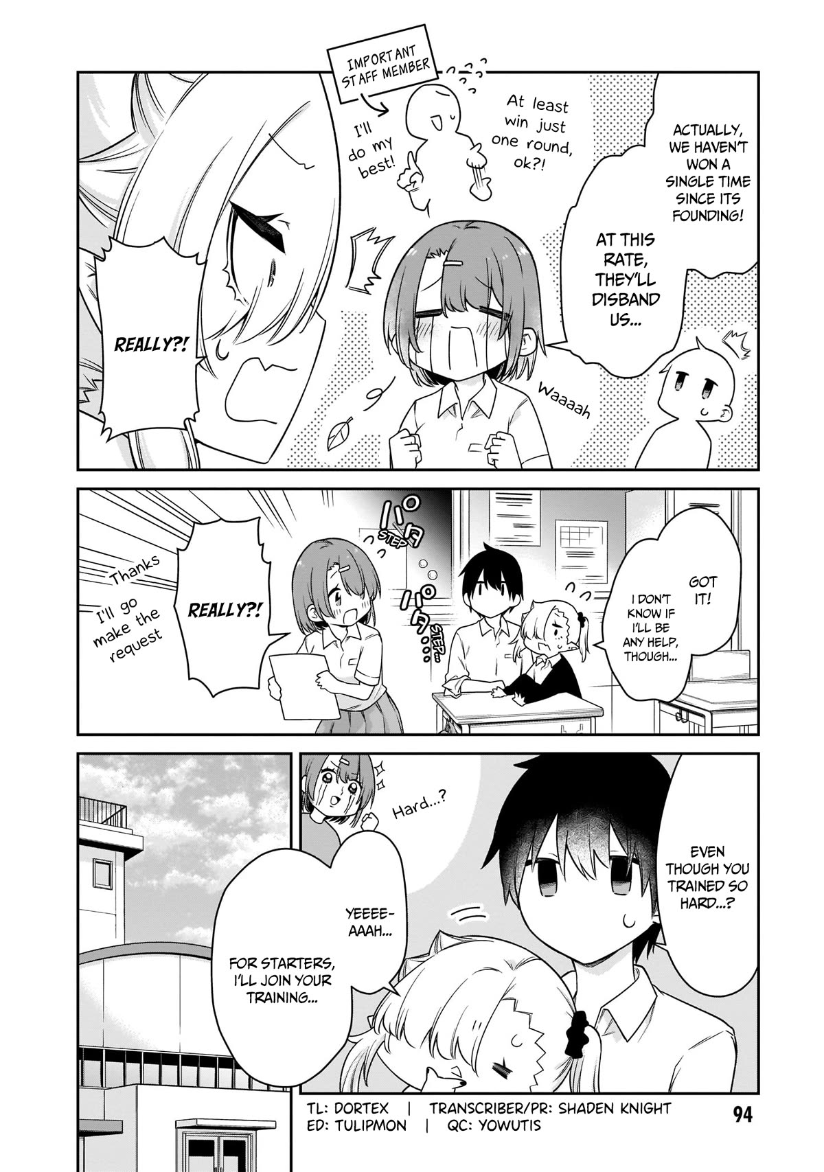 Vampire-chan Can't Suck Properly Chapter 18 page 3 - Chapter 18: Vampire-chan x Volleyball