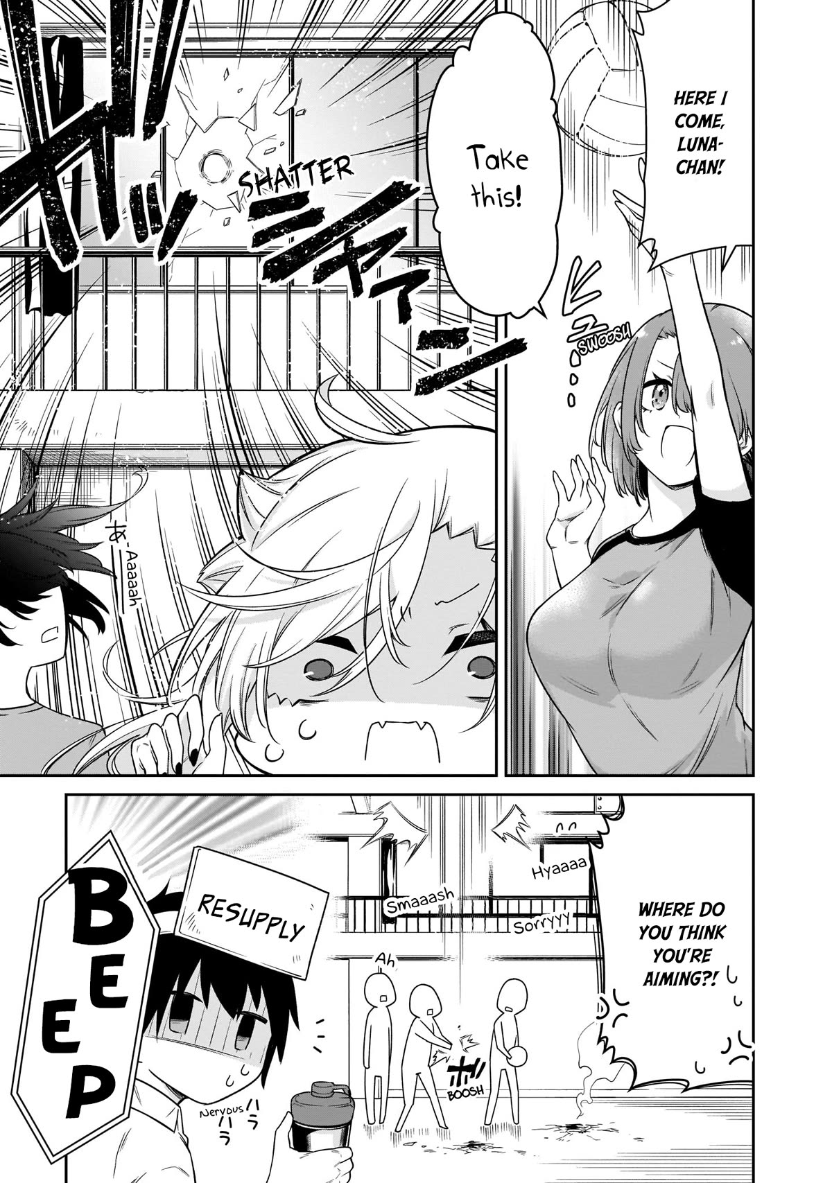 Vampire-chan Can't Suck Properly Chapter 18 page 4 - Chapter 18: Vampire-chan x Volleyball