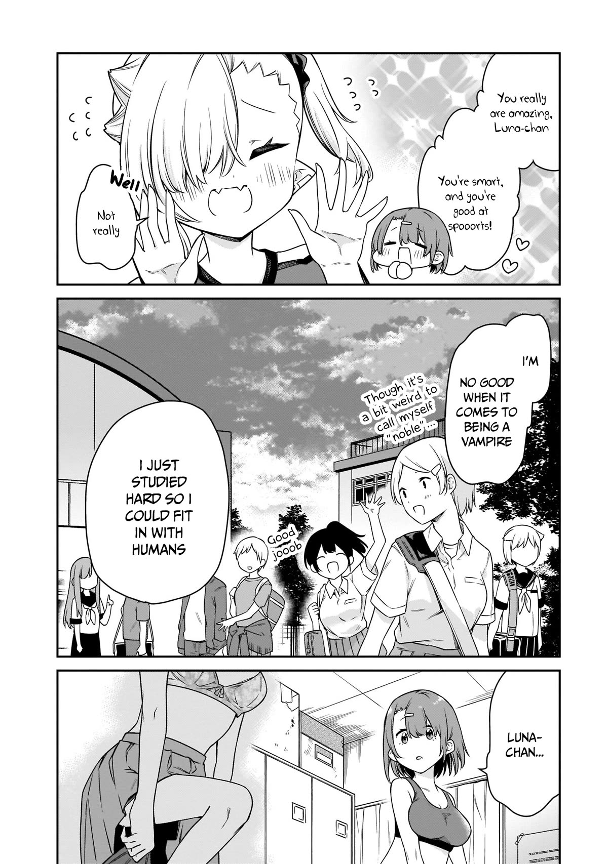 Vampire-chan Can't Suck Properly Chapter 18 page 9 - Chapter 18: Vampire-chan x Volleyball