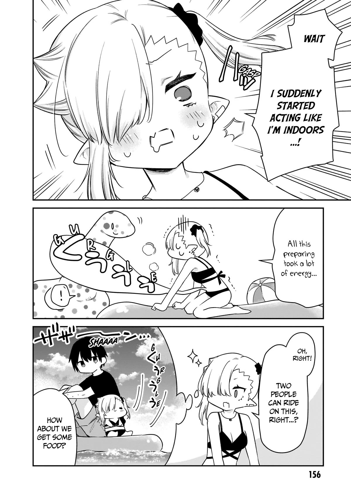 Vampire-chan Can't Suck Properly Chapter 22.5 page 5 - Chapter 22.5: Kyuuketsuki-chan x Beach (Prep Arc)