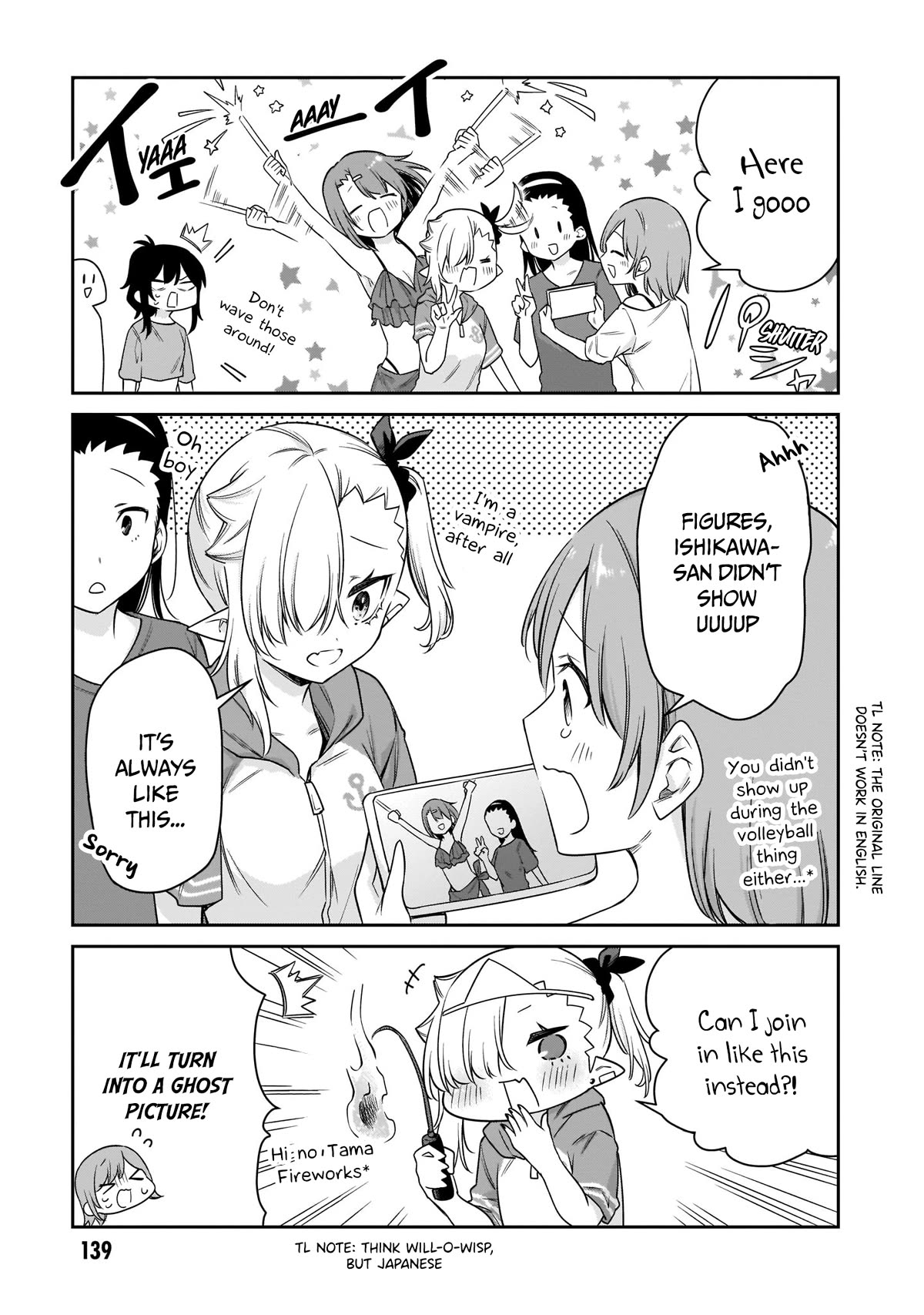 Vampire-chan Can't Suck Properly Chapter 22 page 4 - Chapter 22: Kyuuketsuki-chan x Beach - Part.3