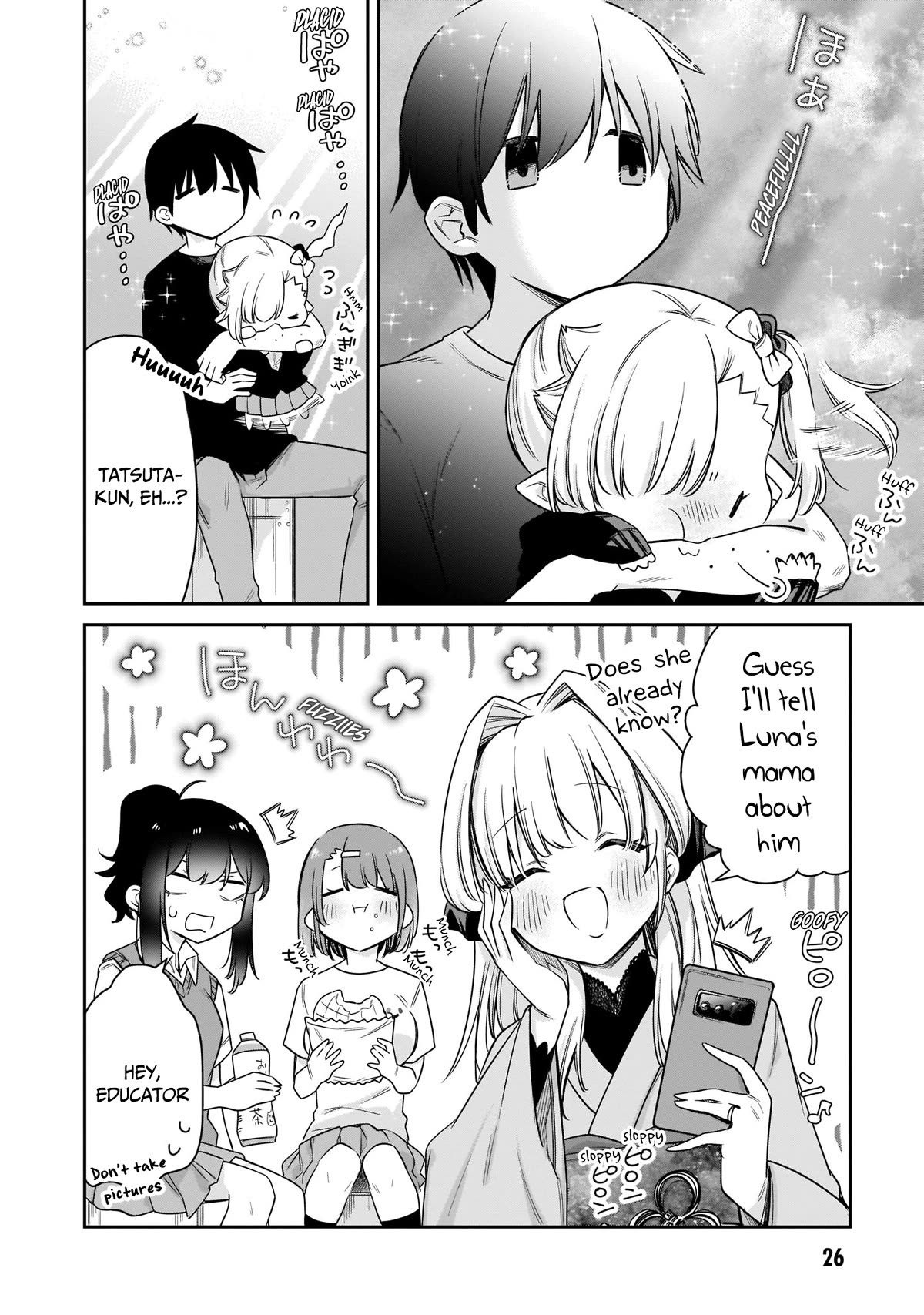 Vampire-chan Can't Suck Properly Chapter 24 page 12 - Chapter 24: Vampire-chan x Chairman