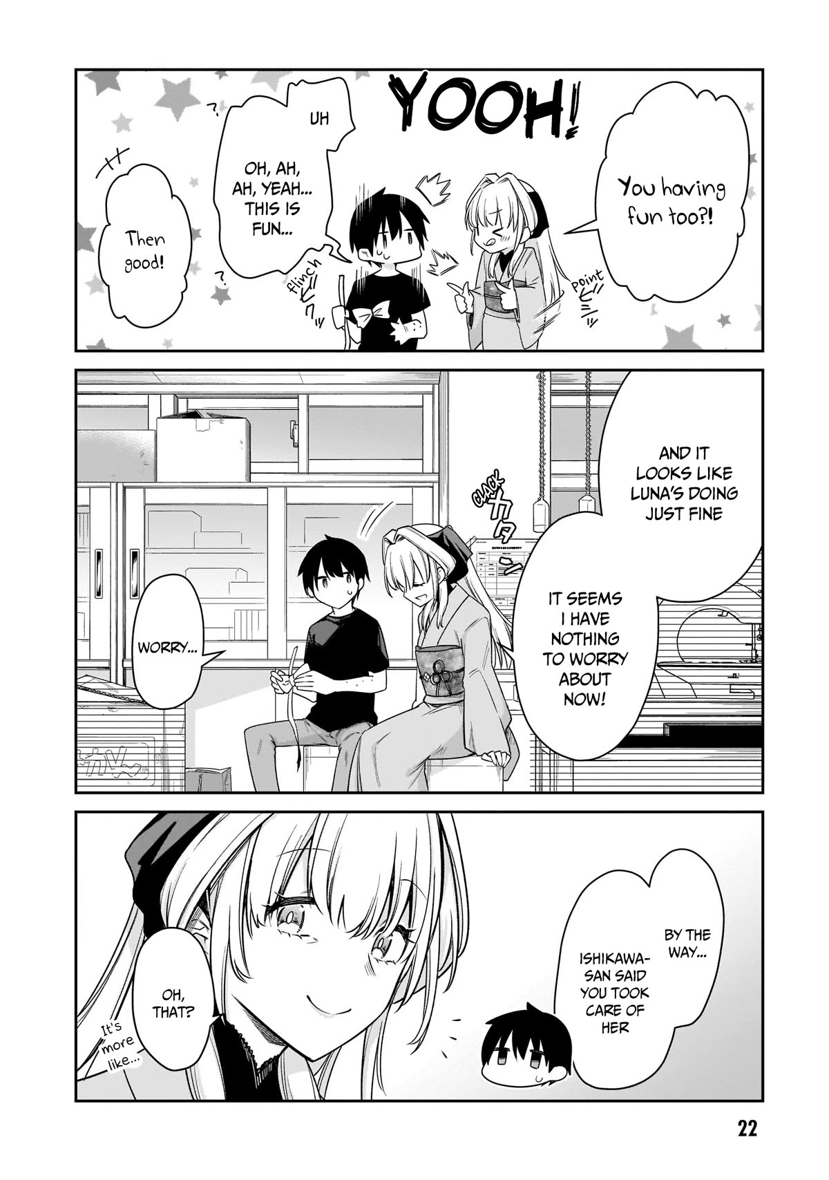 Vampire-chan Can't Suck Properly Chapter 24 page 8 - Chapter 24: Vampire-chan x Chairman