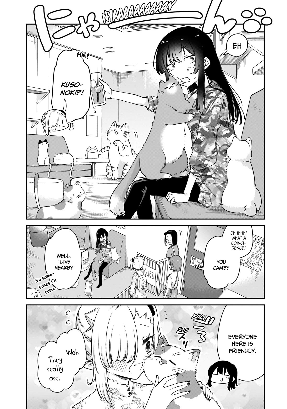 Vampire-chan Can't Suck Properly Chapter 26 page 3 - Chapter 26: Vampire-chan and Cat Cafe