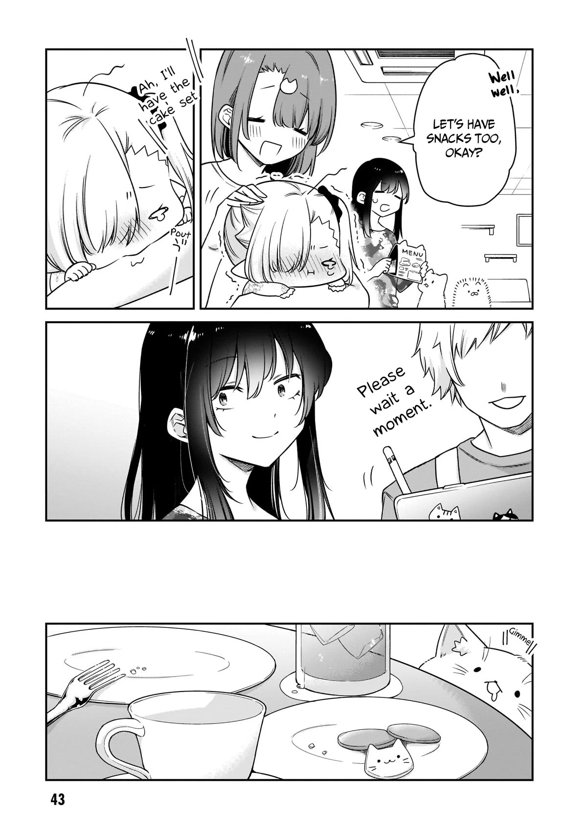 Vampire-chan Can't Suck Properly Chapter 26 page 6 - Chapter 26: Vampire-chan and Cat Cafe
