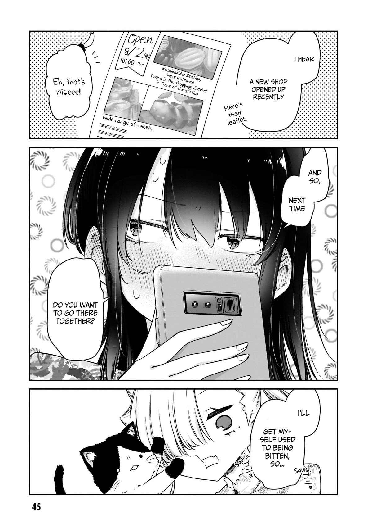 Vampire-chan Can't Suck Properly Chapter 26 page 8 - Chapter 26: Vampire-chan and Cat Cafe