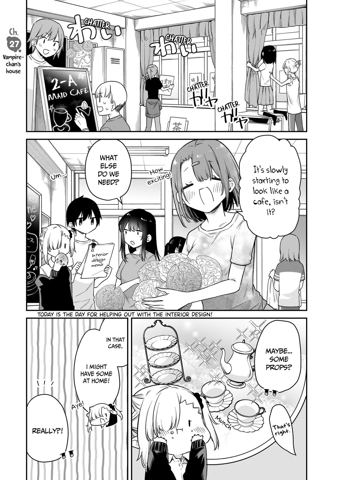 Vampire-chan Can't Suck Properly Chapter 27 page 2 - Chapter 27: Vampire-chan's house