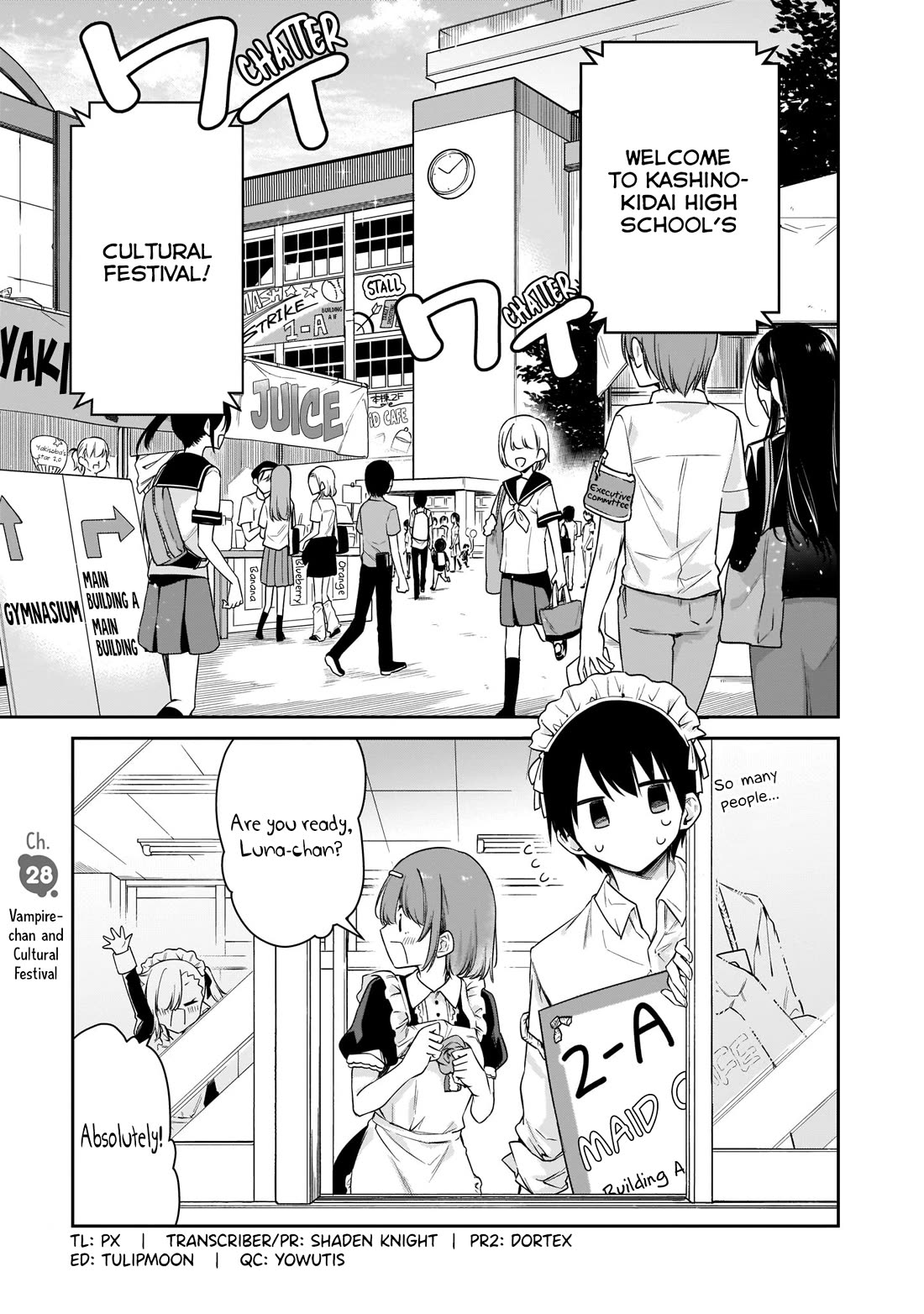 Vampire-chan Can't Suck Properly Chapter 28 page 2 - Chapter 28: Vampire-chan and Cultural Festival.