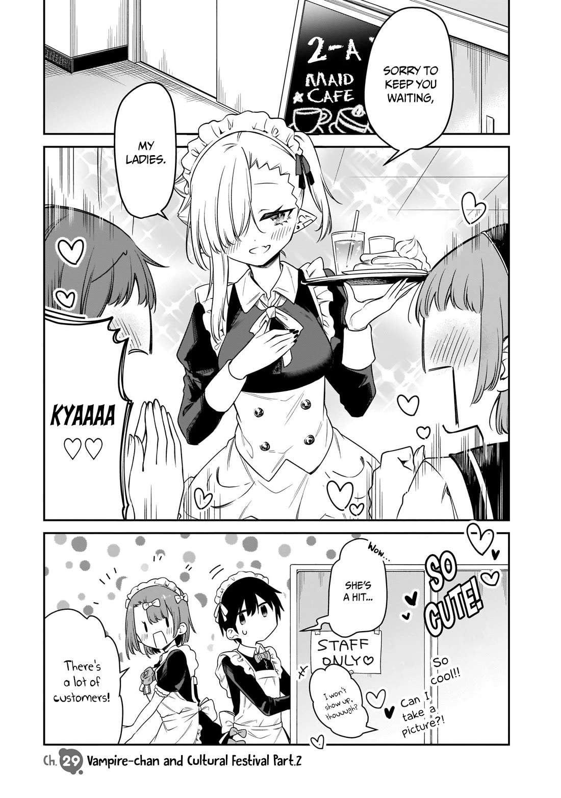 Vampire-chan Can't Suck Properly Chapter 29 page 2 - Chapter 29: Vampire-chan and Cultural Festival Part.2
