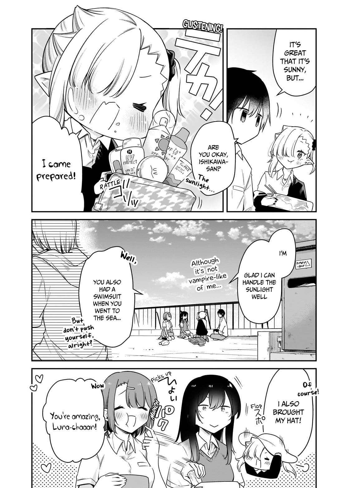 Vampire-chan Can't Suck Properly Chapter 32 page 3 - Chapter 32: Vampire-chand and talking with friends