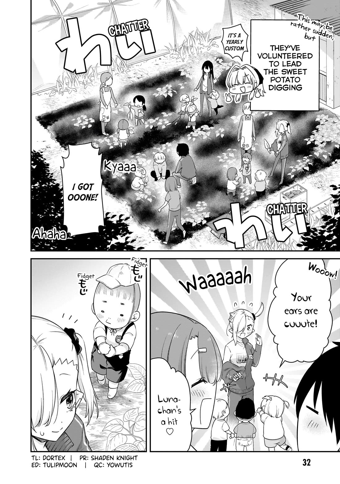Vampire-chan Can't Suck Properly Chapter 37 page 3 - Chapter 37: Vampire-chan x Poato Digging