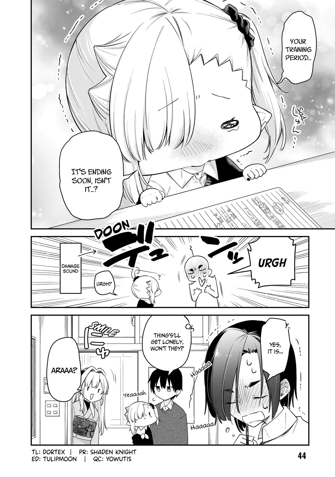 Vampire-chan Can't Suck Properly Chapter 38 page 3 - Chapter 38: Vampire-chan and the Night Duty Experience