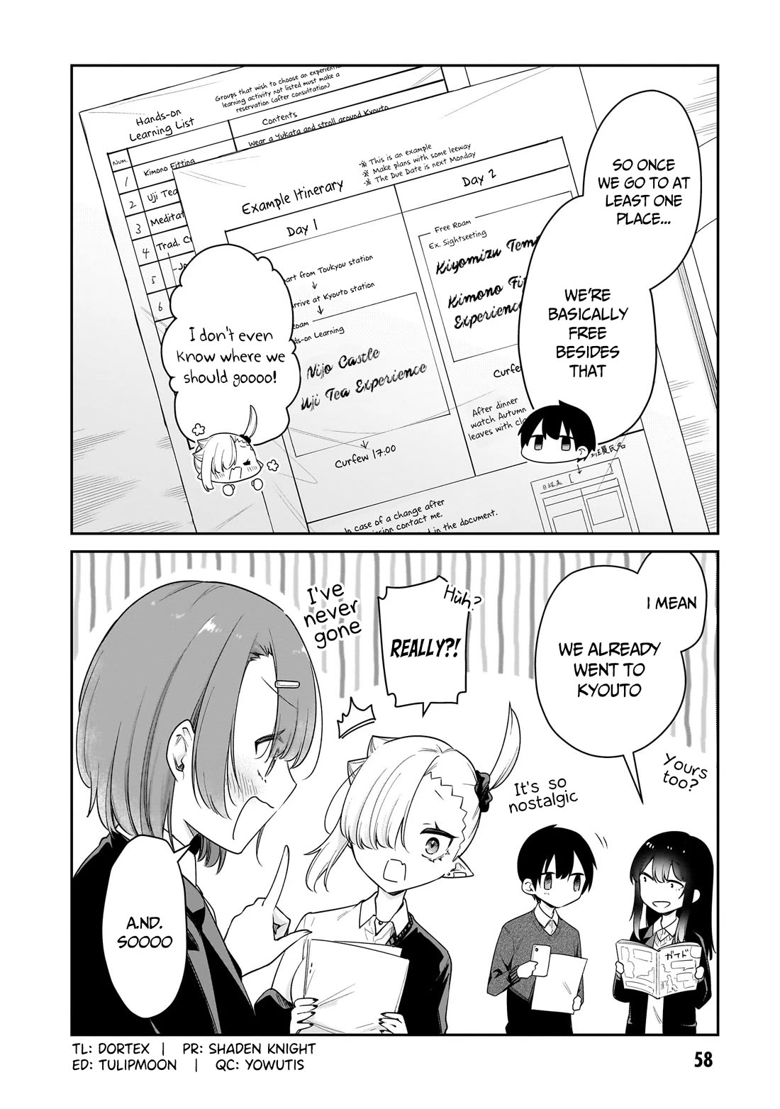 Vampire-chan Can't Suck Properly Chapter 39 page 3 - Chapter 39: Vampire-chan and the school trip - Part 1