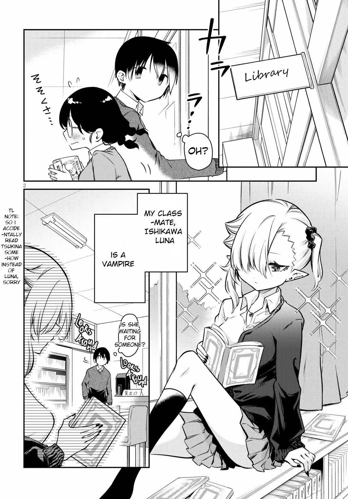 Vampire-chan Can't Suck Properly Chapter 4 page 3 - Chapter 4