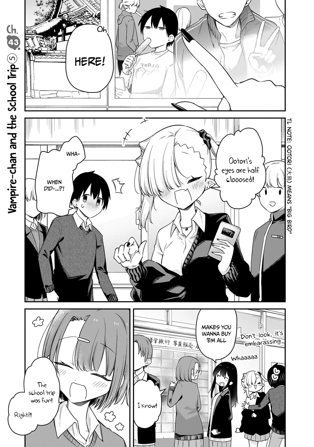 Vampire-chan Can't Suck Properly Chapter 43 page 2 - Chapter 43: Vampire-chan and the School Trip - Part 5