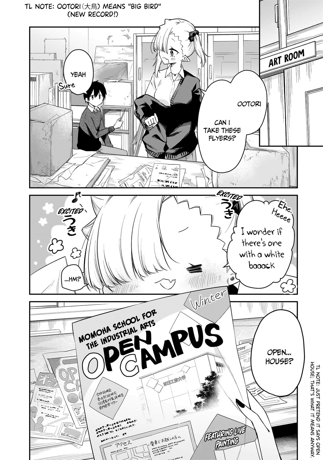 Vampire-chan Can't Suck Properly Chapter 45 page 2 - Chapter 45: Vampire-chan X Open House