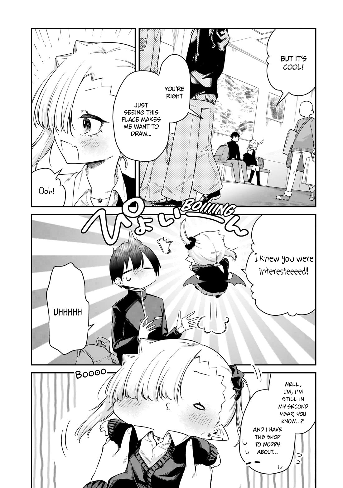 Vampire-chan Can't Suck Properly Chapter 45 page 8 - Chapter 45: Vampire-chan X Open House