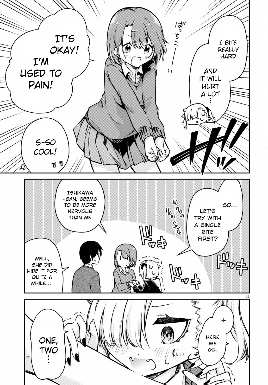Vampire-chan Can't Suck Properly Chapter 5 page 11 - Chapter 5: Vampire and Sakuma-san