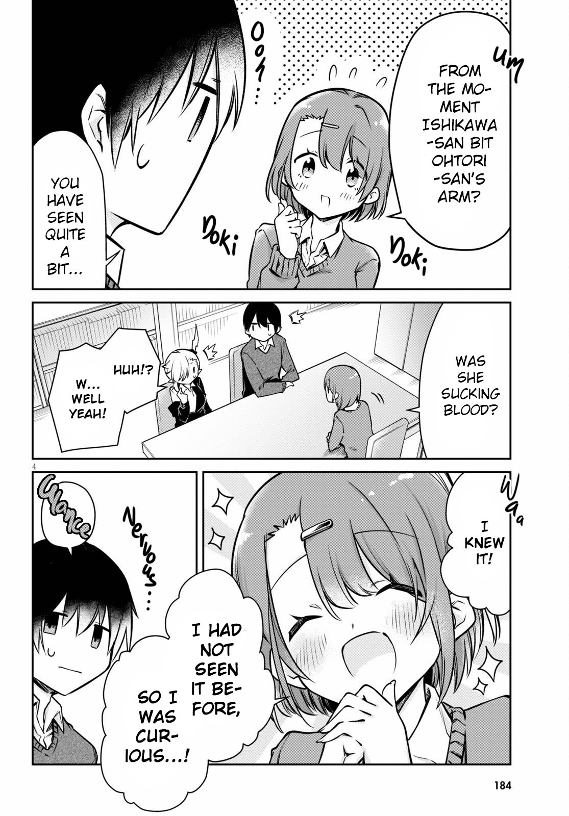 Vampire-chan Can't Suck Properly Chapter 5 page 4 - Chapter 5: Vampire and Sakuma-san