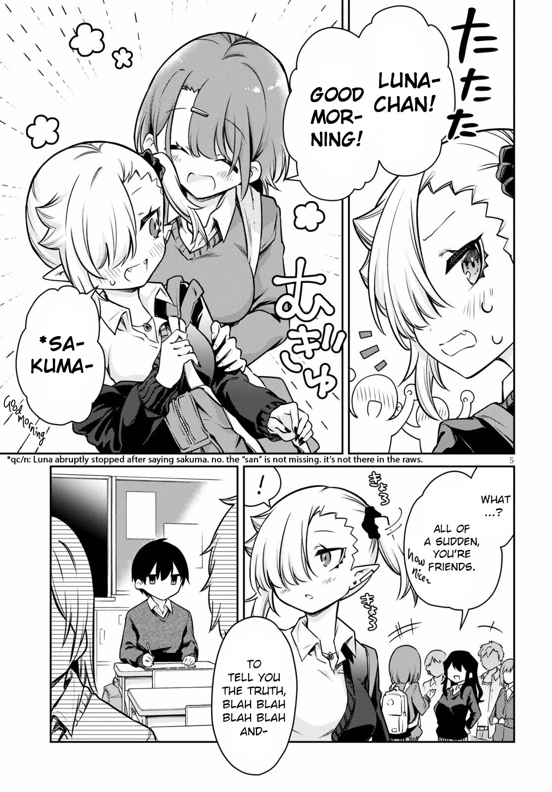 Vampire-chan Can't Suck Properly Chapter 6 page 6 - Chapter 6: Vampire-chan and Classmates