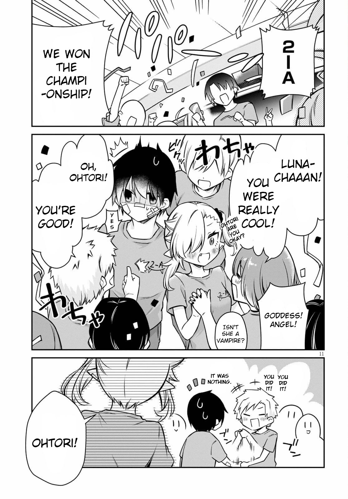Vampire-chan Can't Suck Properly Chapter 7 page 12 - Chapter 7: Vampire and the Ball Game Festival