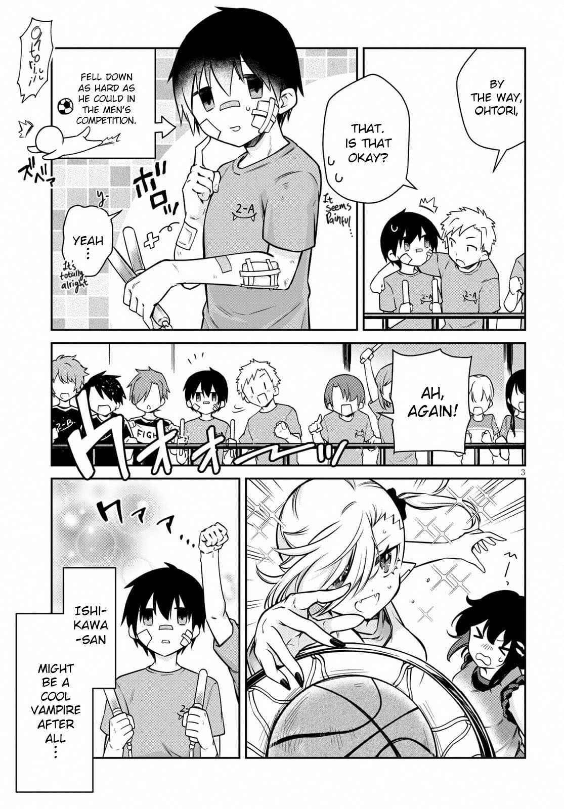 Vampire-chan Can't Suck Properly Chapter 7 page 4 - Chapter 7: Vampire and the Ball Game Festival