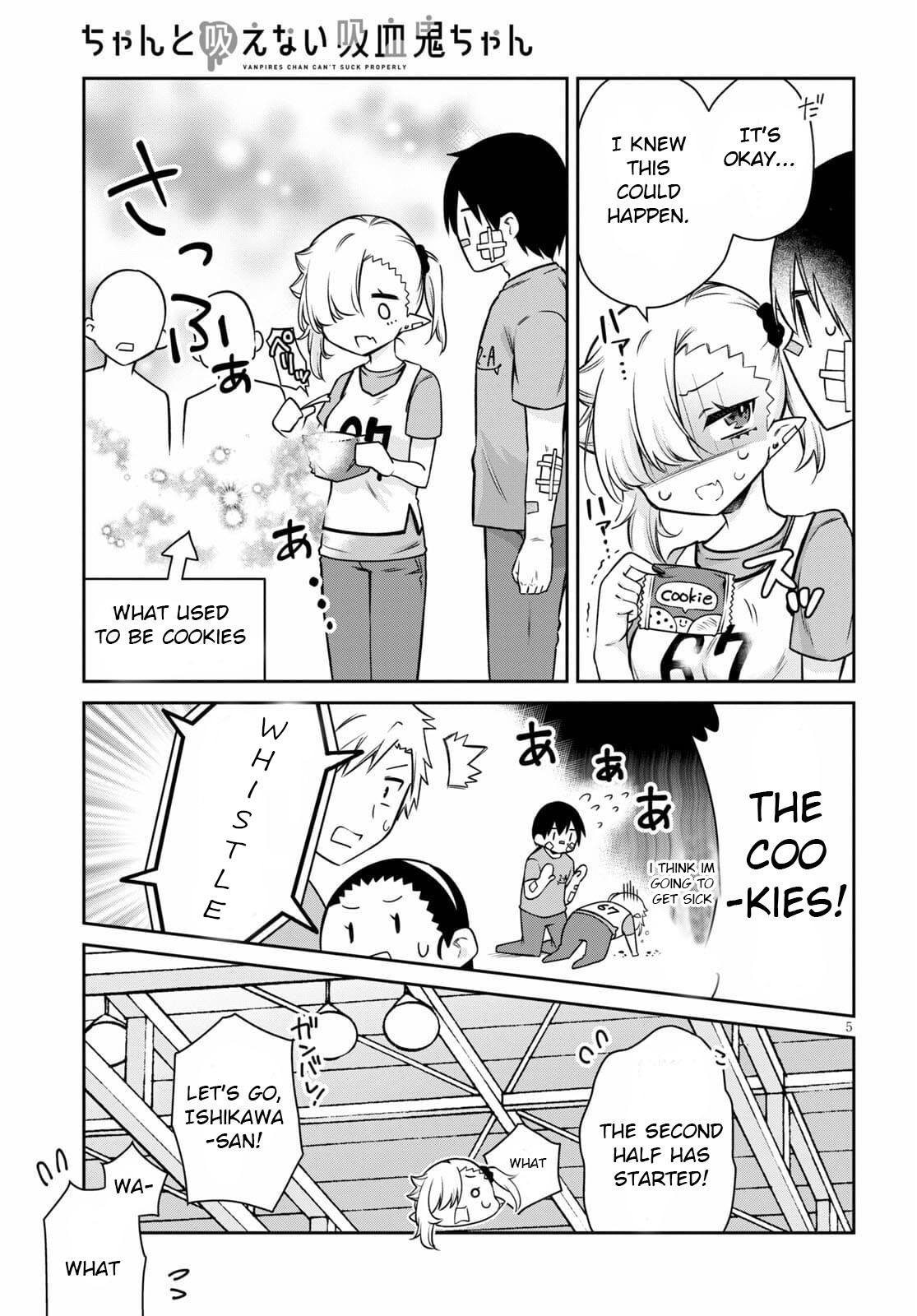 Vampire-chan Can't Suck Properly Chapter 7 page 6 - Chapter 7: Vampire and the Ball Game Festival