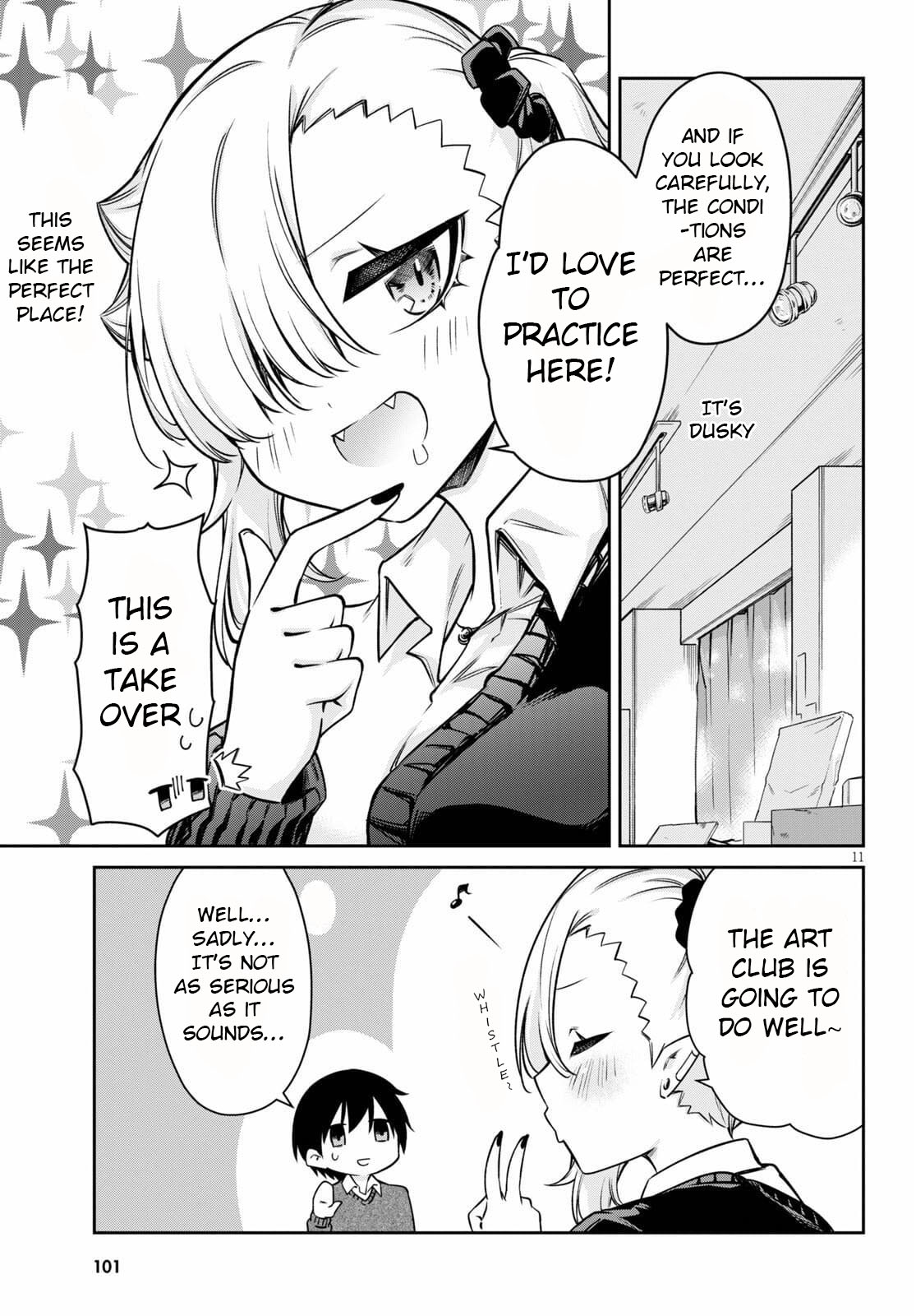 Vampire-chan Can't Suck Properly Chapter 8 page 11 - Chapter 8: Vampire-chan and club exploration