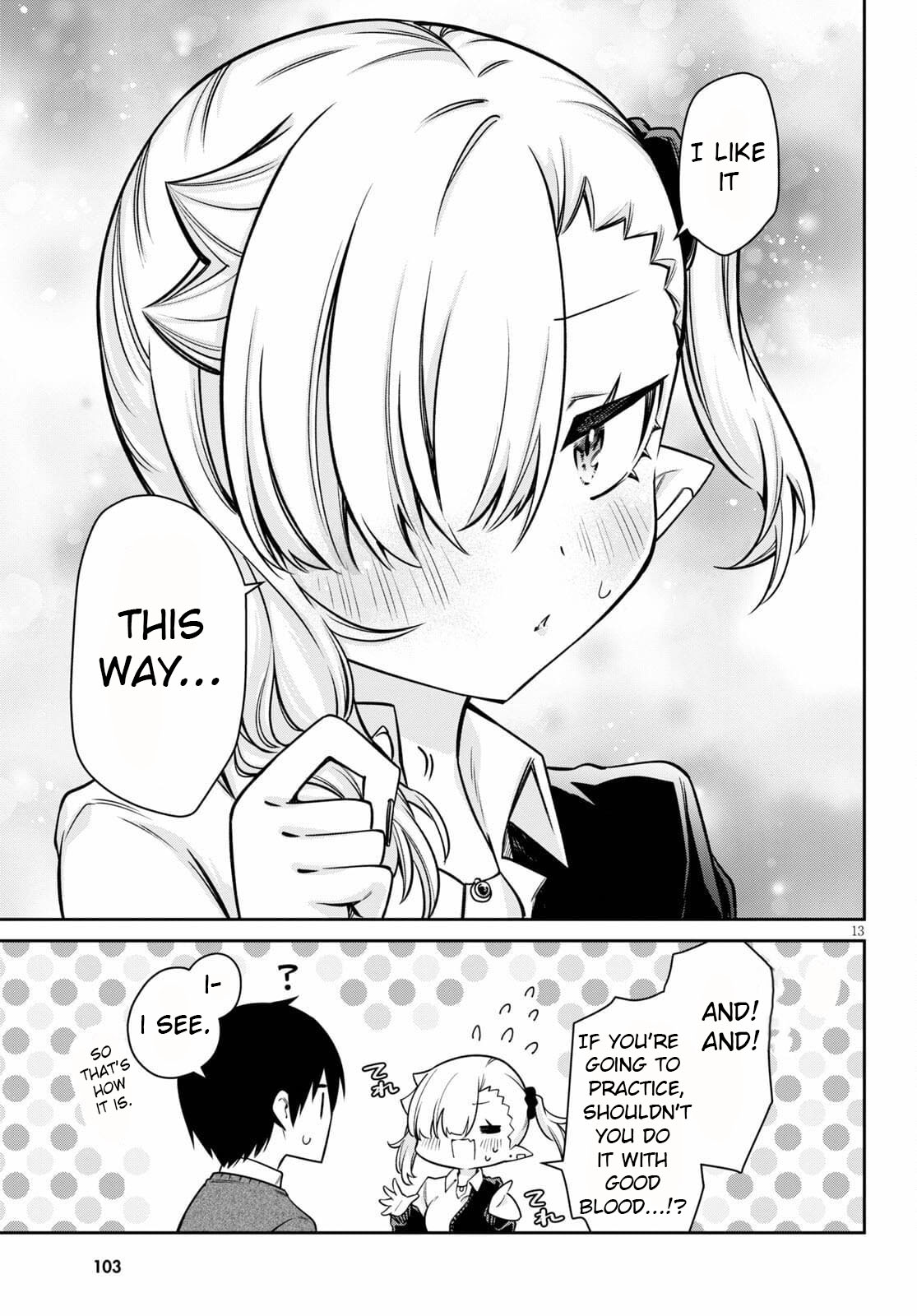 Vampire-chan Can't Suck Properly Chapter 8 page 13 - Chapter 8: Vampire-chan and club exploration