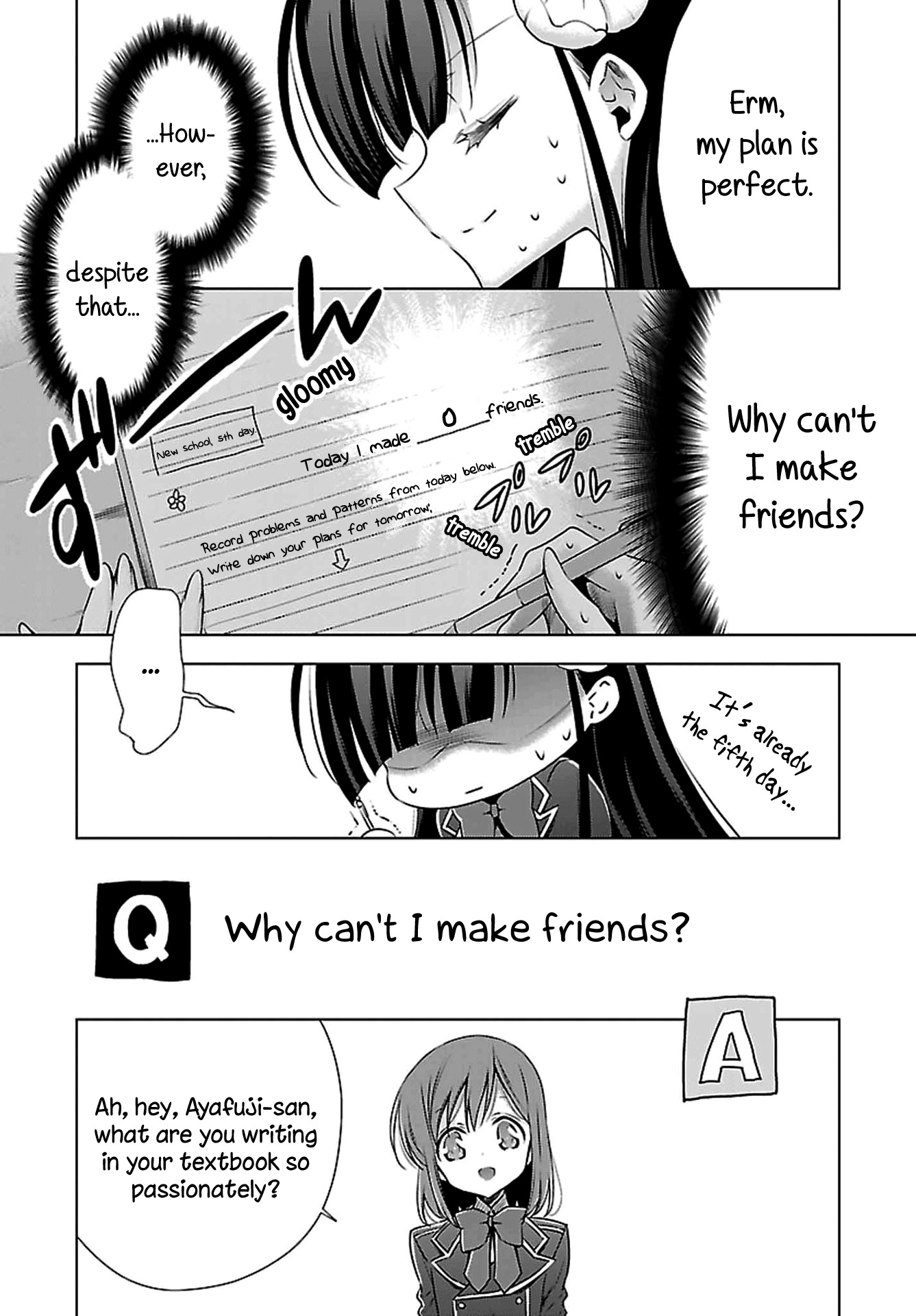 Vampire-chan x Junior-chan Chapter 1 page 11 - Chapter 1: First Night: Communication-impaired Girl and Bride