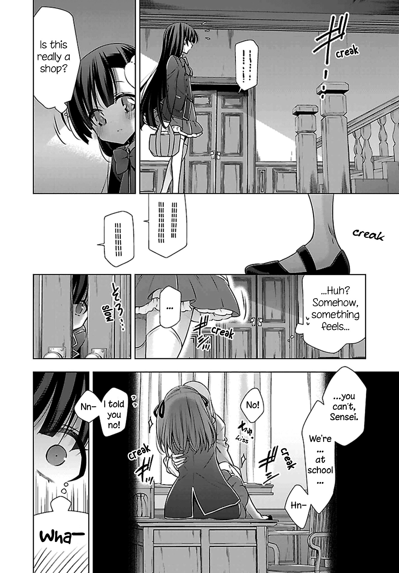 Vampire-chan x Junior-chan Chapter 1 page 16 - Chapter 1: First Night: Communication-impaired Girl and Bride