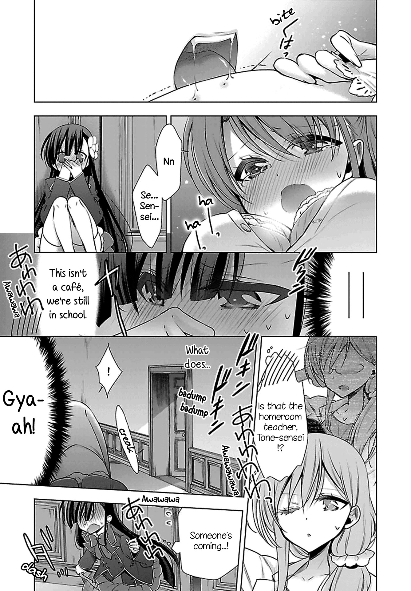 Vampire-chan x Junior-chan Chapter 1 page 19 - Chapter 1: First Night: Communication-impaired Girl and Bride