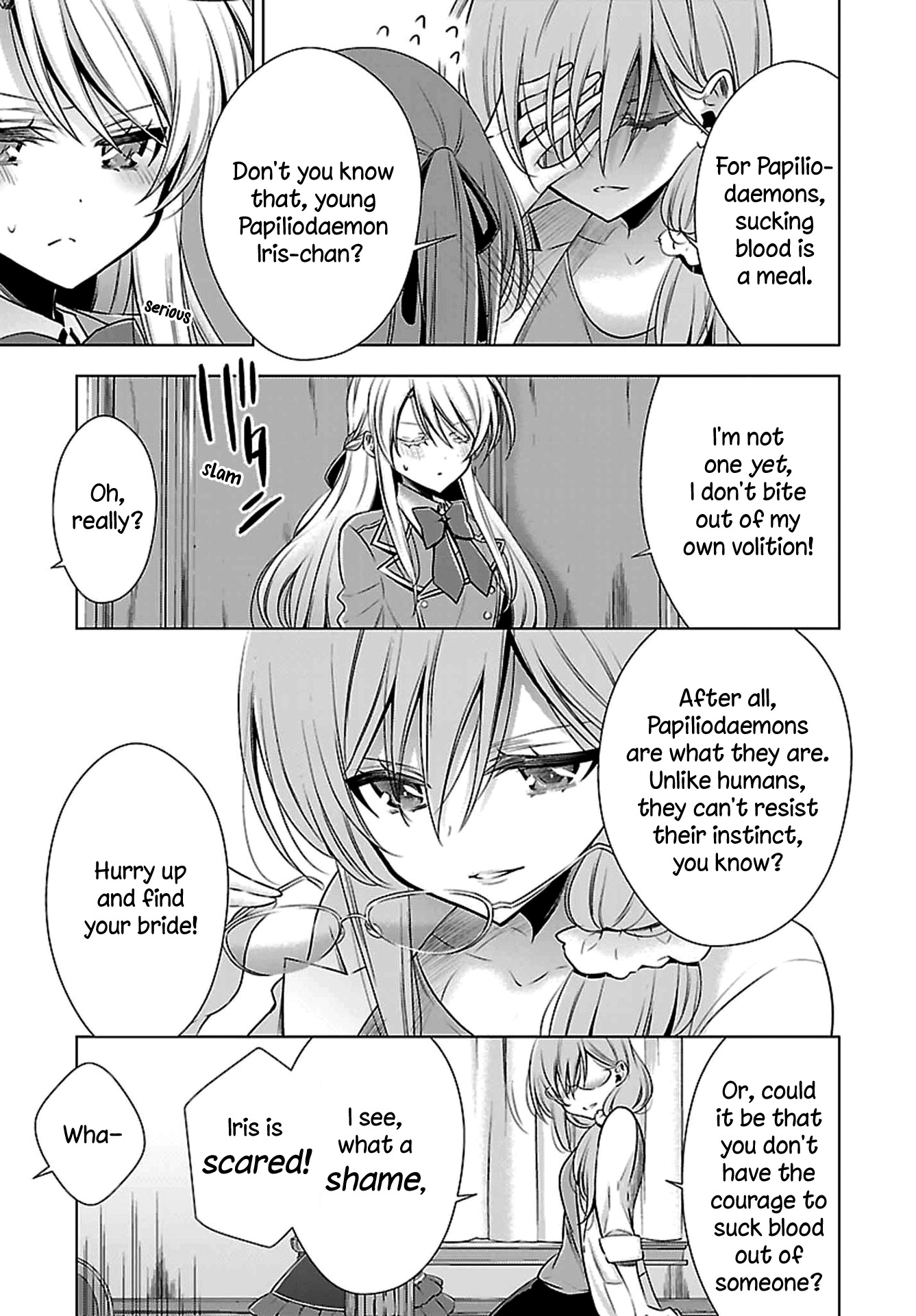 Vampire-chan x Junior-chan Chapter 1 page 21 - Chapter 1: First Night: Communication-impaired Girl and Bride