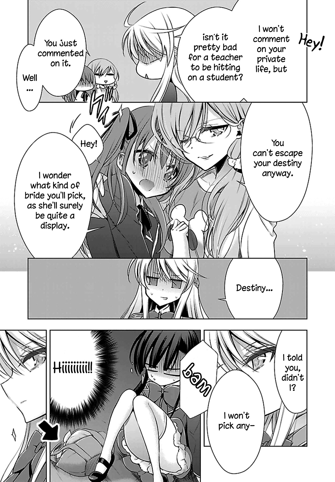 Vampire-chan x Junior-chan Chapter 1 page 23 - Chapter 1: First Night: Communication-impaired Girl and Bride