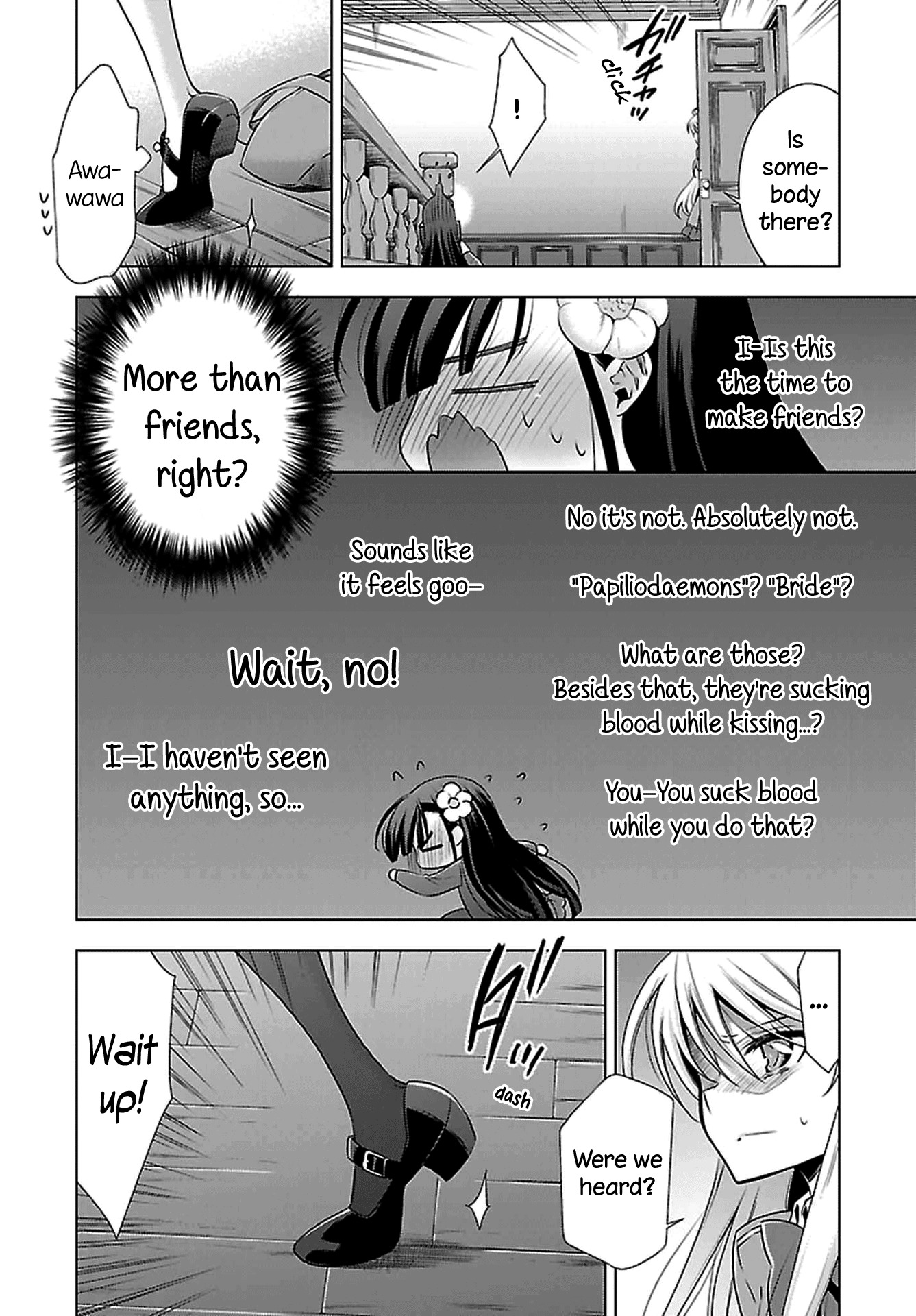 Vampire-chan x Junior-chan Chapter 1 page 24 - Chapter 1: First Night: Communication-impaired Girl and Bride