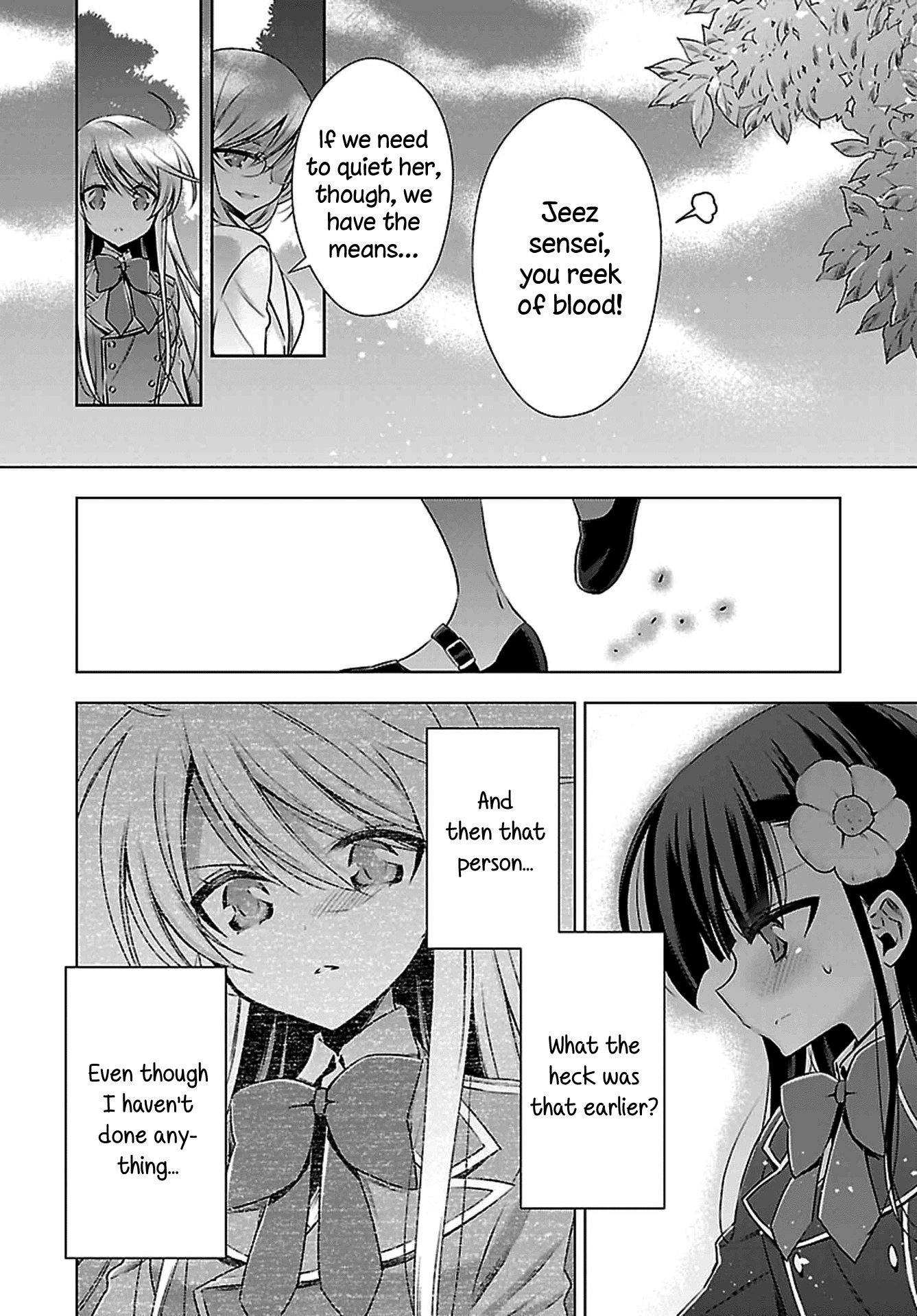 Vampire-chan x Junior-chan Chapter 1 page 29 - Chapter 1: First Night: Communication-impaired Girl and Bride