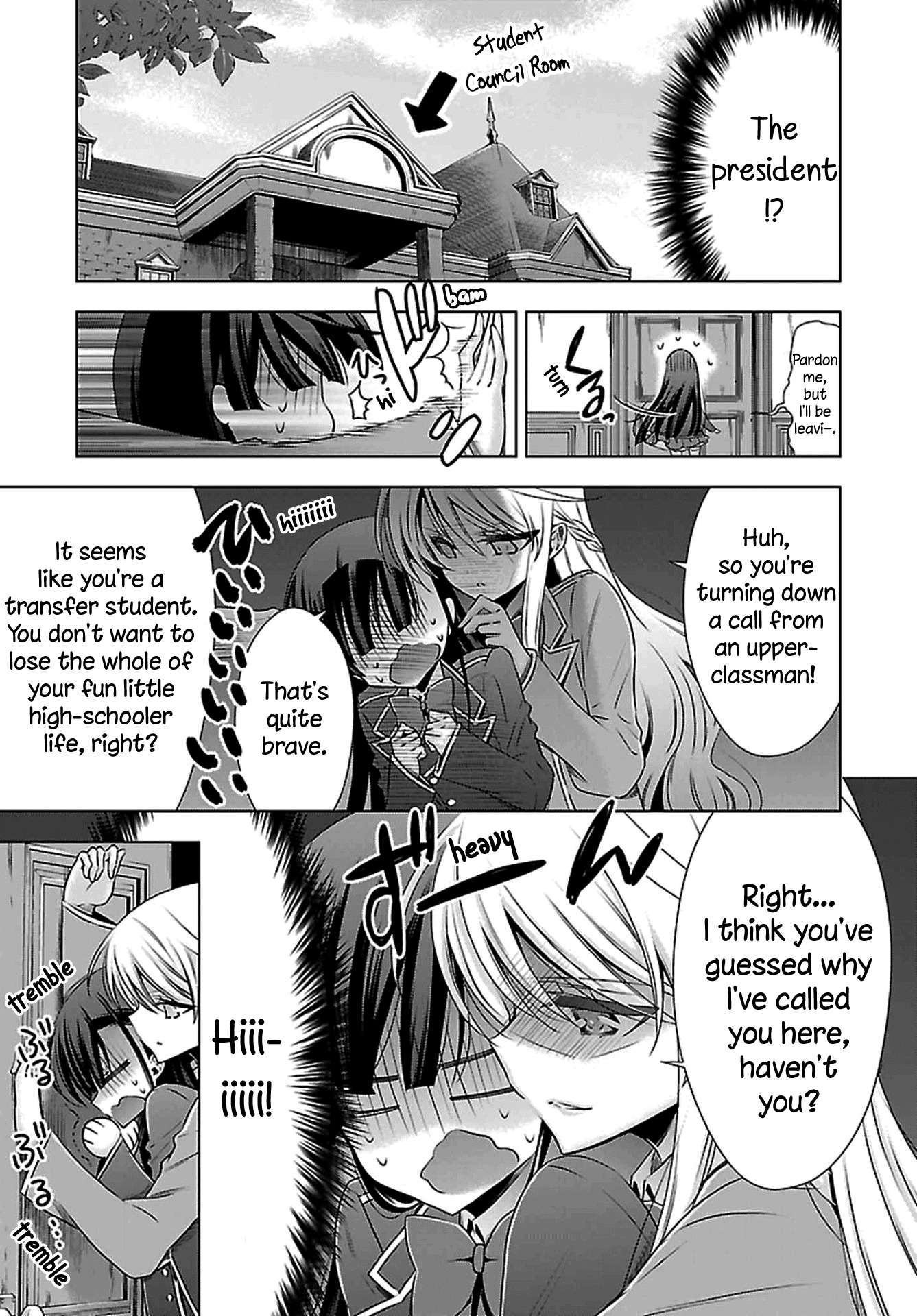 Vampire-chan x Junior-chan Chapter 1 page 32 - Chapter 1: First Night: Communication-impaired Girl and Bride