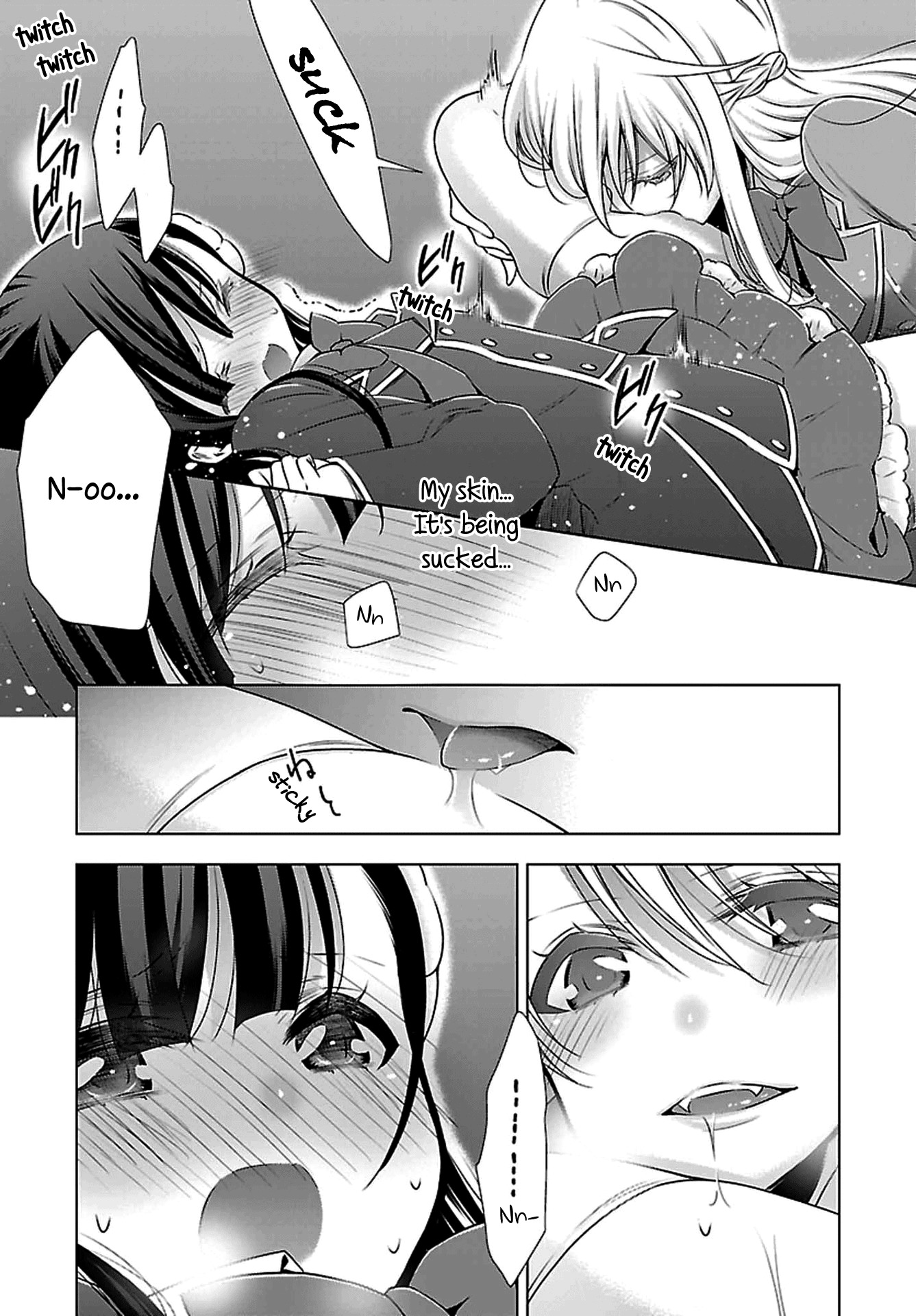 Vampire-chan x Junior-chan Chapter 1 page 44 - Chapter 1: First Night: Communication-impaired Girl and Bride