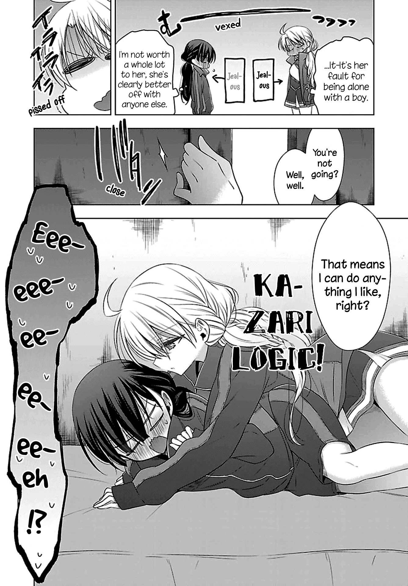 Vampire-chan x Junior-chan Chapter 10 page 14 - Chapter 10: Tenth Night: Jealousy