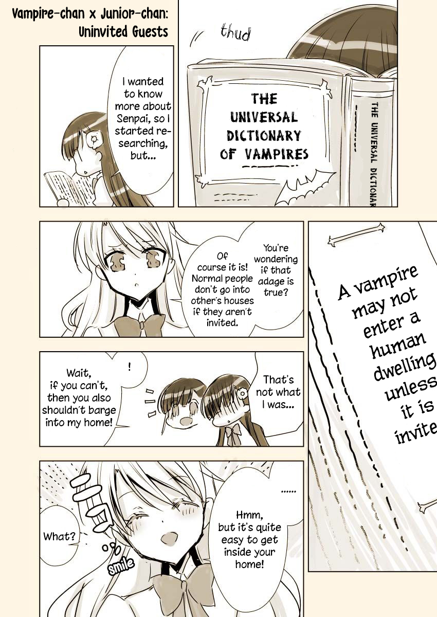 Vampire-chan x Junior-chan Chapter 11.6 page 17 - Chapter 11.6: Twitter Extras
