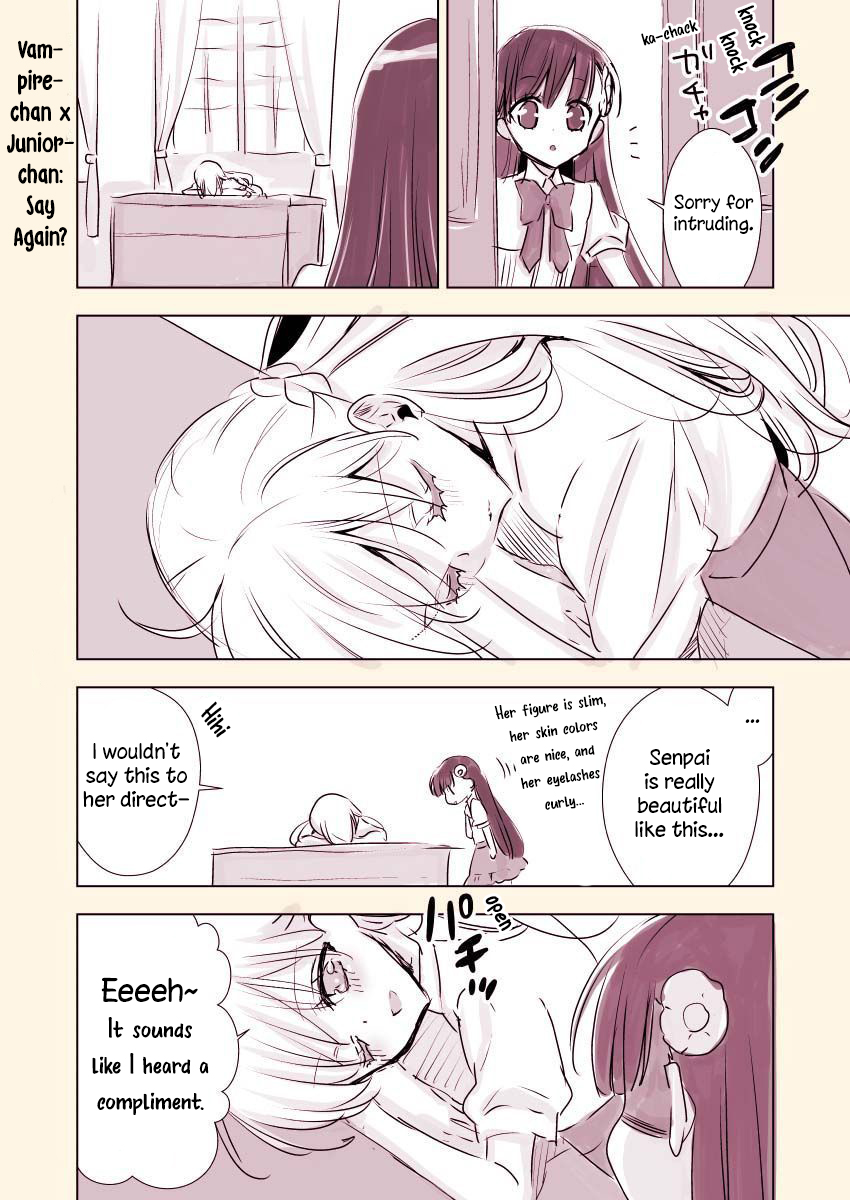 Vampire-chan x Junior-chan Chapter 11.6 page 19 - Chapter 11.6: Twitter Extras